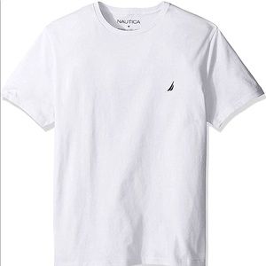 Nautica Solid Crewneck Tee White